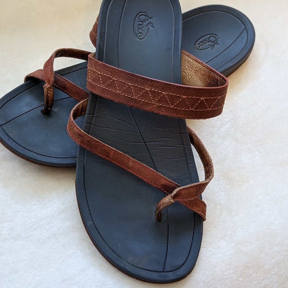 Chaco Deja Leather Sandal size 8